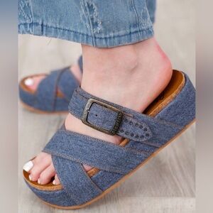 ✨Blowfish Malibu Platform Slide Sandals - Iris Size 9